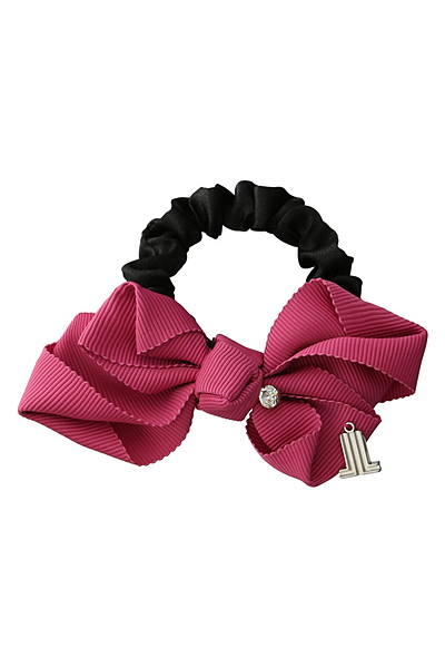 ビジューリボンシュシュ