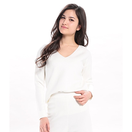 ミラノリブニットTOPS