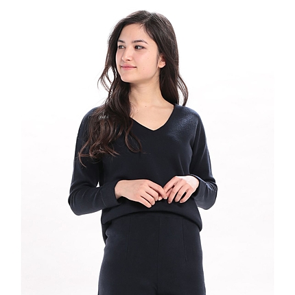 ミラノリブニットTOPS