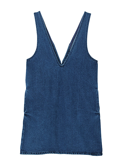 バックレースアップワンピ