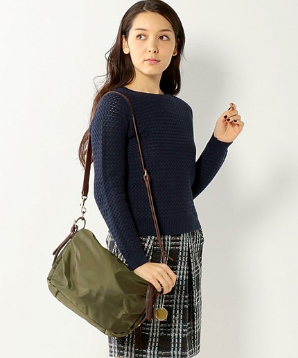 ＜BARDOT ROSE＞ ナイロン 2WAY ミニショルダー