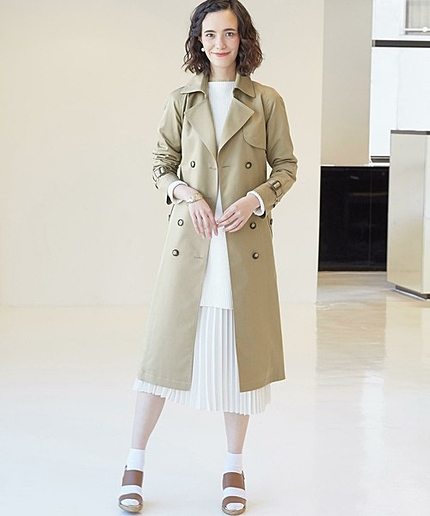 ◆KC ぺルビアンC LONG トレンチコート