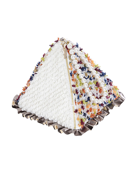 ニットさんかくbag