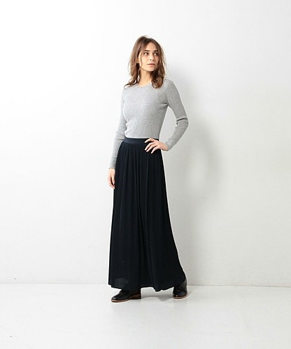 ＜Steven Alan＞HIGH TWIST COTTON RIB KNIT/ﾆｯﾄо