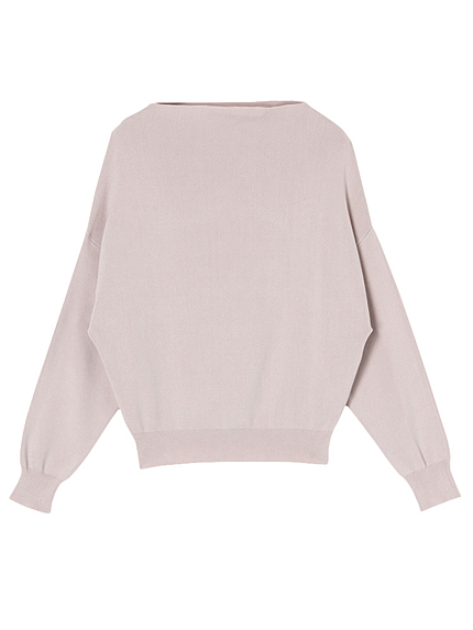 【DUO】 ルーズドルマンニットプルオーバー