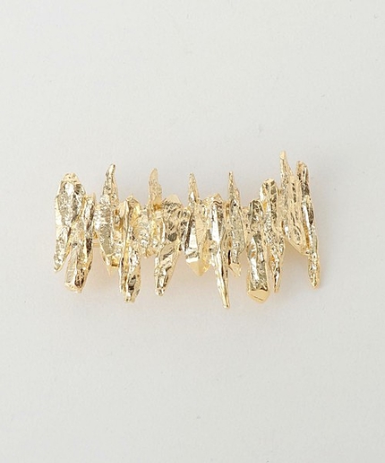 ＜closet story＞ メタルウッド バレッタ