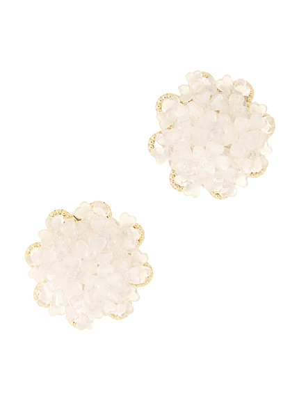 【GDS】 フェミニンフラワーイヤリング