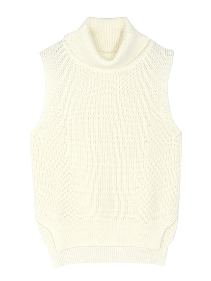 【DUO】 タートルネックニットベスト