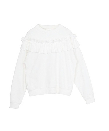 フリルスウェット