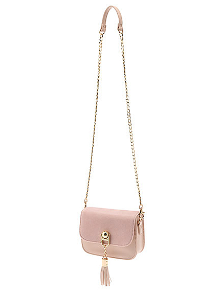 タッセル付ミニショルダーBAG