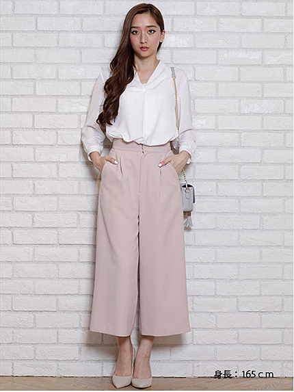 Vネックブラウス(36110262)