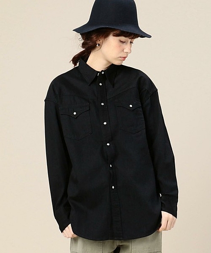 BY AMERICANA ウエスタンシャツ/MORE：