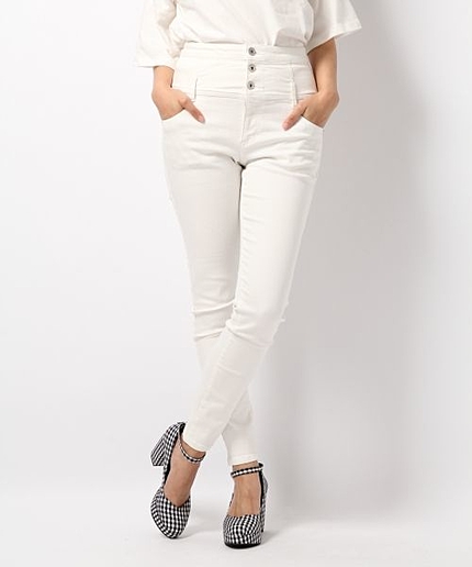 【驚異の伸縮性!!】ISKOハイウエストスキニー