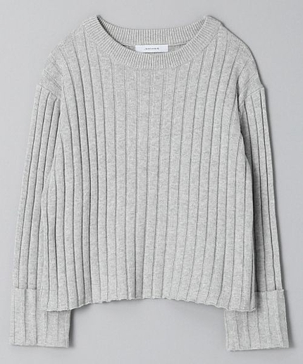 リブショートプルオーバー8S