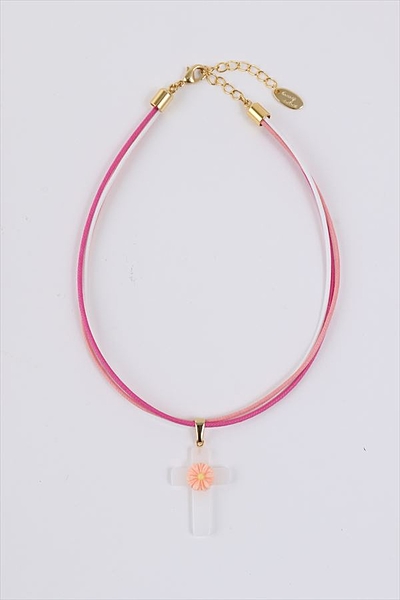 フラワークロスチョーカー