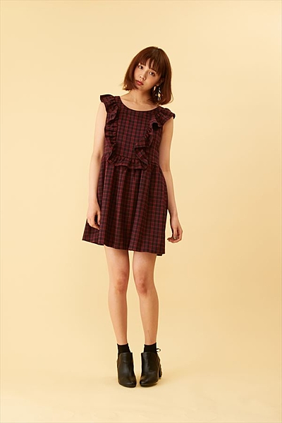 ラッフルミニワンピース