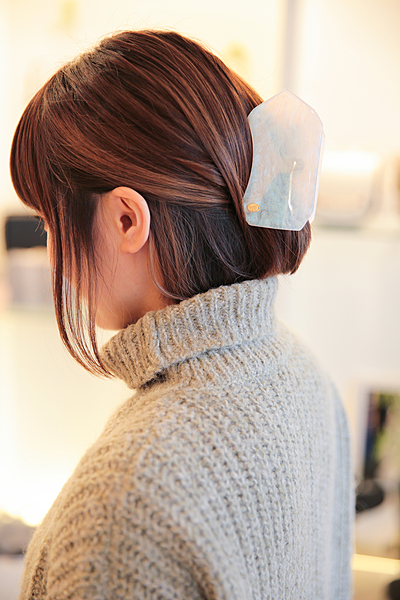 ビジューイメージヘアクリップ