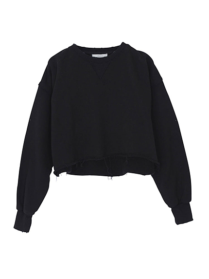 クラッシュショートスウェット