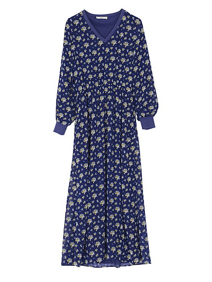 花柄スリットOP