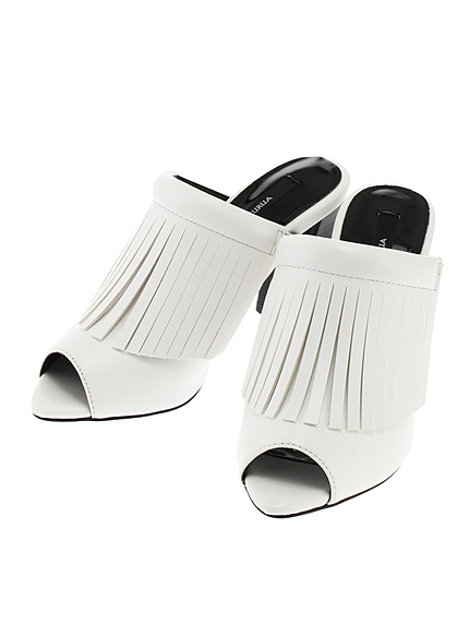 【SHOES】フリンジサボ