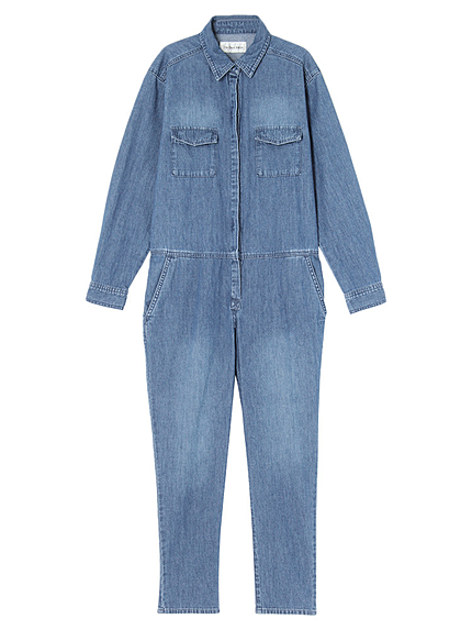 デニムオールインワン