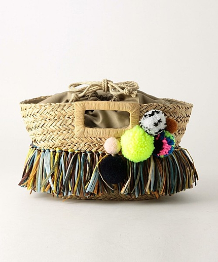 ＜Pippichic＞フリンジバスケット-united LOVE project 2016†