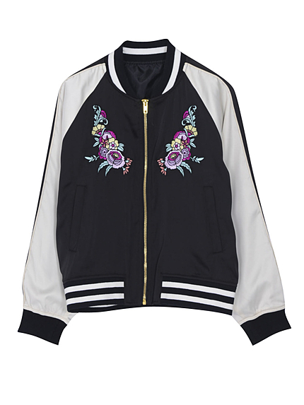 Ethnic Flowerブルゾン