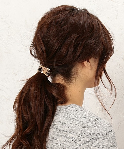 KB マーブルプレートヘアカフ②