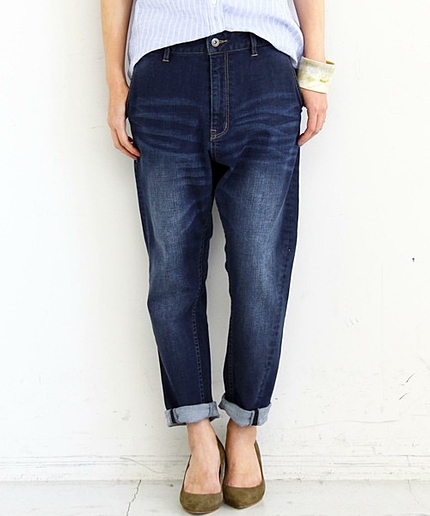 【WEB限定】by ※∵デニムテーパードパンツ