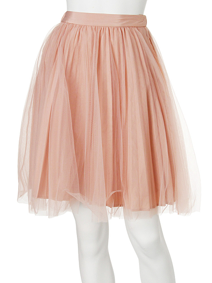 【BSC】 プリーツチュールスカート