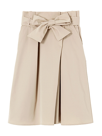 【BSC】 ラップトレンチスカート(ベージュ)