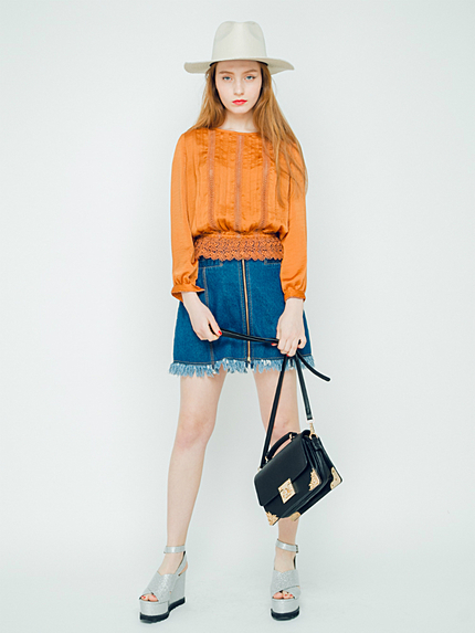 ヴィンテージレースブラウス