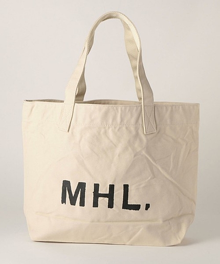 ＜MHL.＞ 32 CANVAS LOGO TOTE/トートバッグ
