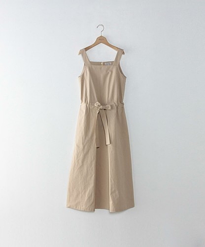 ＜Steven Alan＞COTTON OX APRON DRESS/ﾜﾝﾋﾟｰｽо