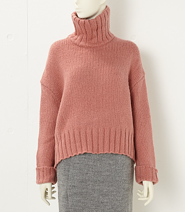ボリュームカラーフォルムKnit TOP