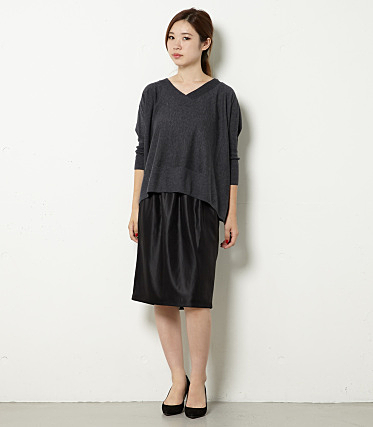 VネックリラックスPO