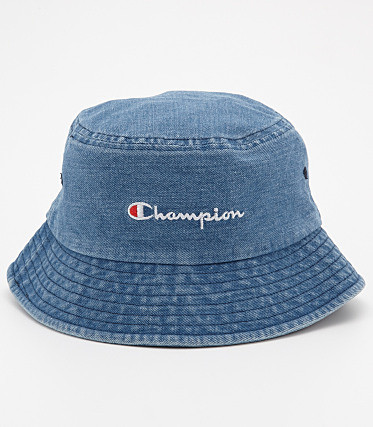 Champion デニム バケットハット