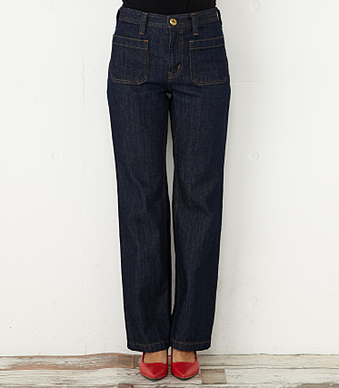 ONE WASH 4ポケット フレア パンツ