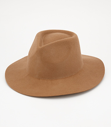 WIDE BRIM WOOL HAT