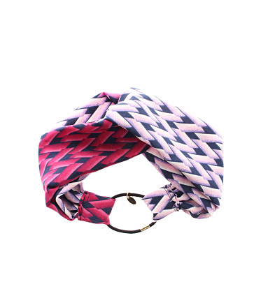 スカーフ風ヘアターバン