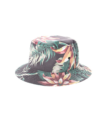 ボタニカル柄サファリHAT