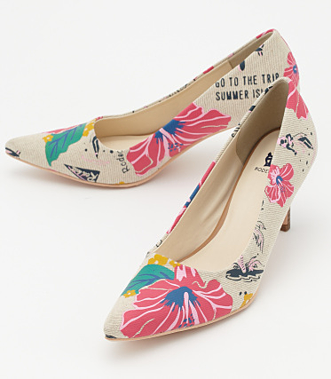 アロハ パンプス