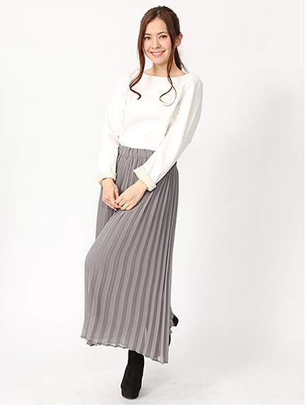 プリーツスカーチョ