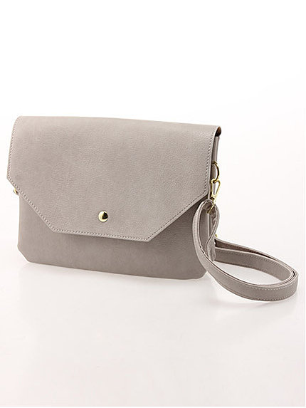 フラットショルダーバッグ