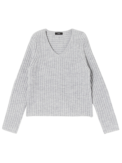RIB WIDEニット