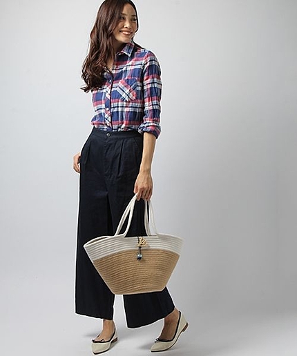 アヤスラブチェックシャツ