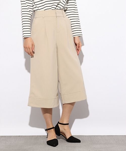 ロールUPワイドクロップド