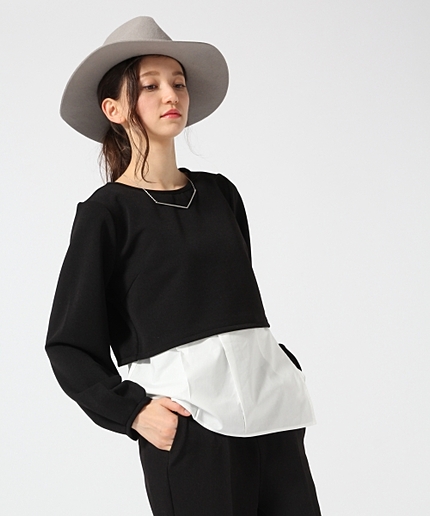 【LADIES】2PSETフハクポンチプルオーバー