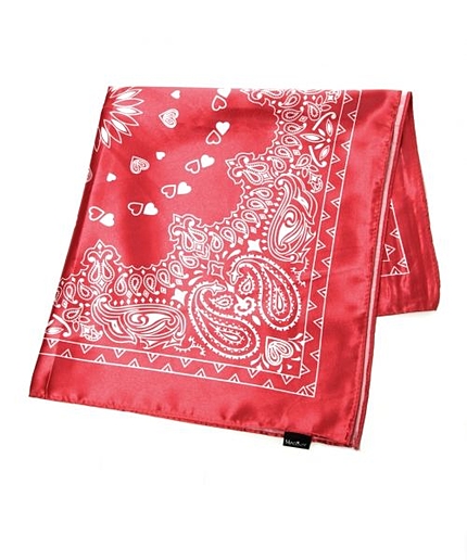 【スッキリ!!放映アイテム】サテンバンダナスカーフ