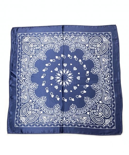 【スッキリ!!放映アイテム】サテンバンダナスカーフ